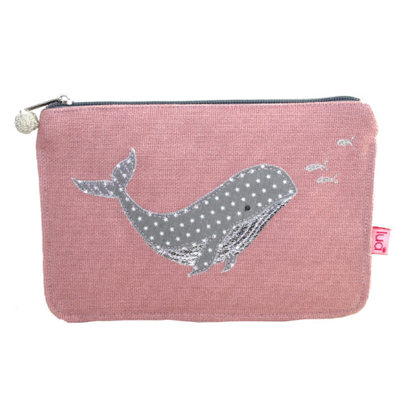 Whale Purse - Blush Pink