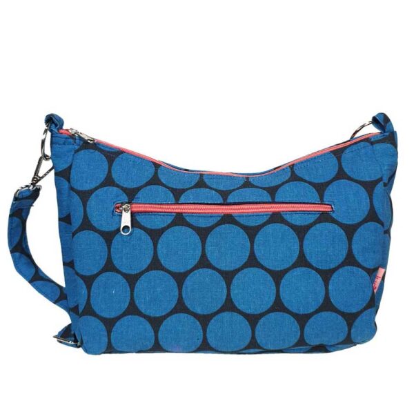 Small Sling Bag - Navy Geo Spot