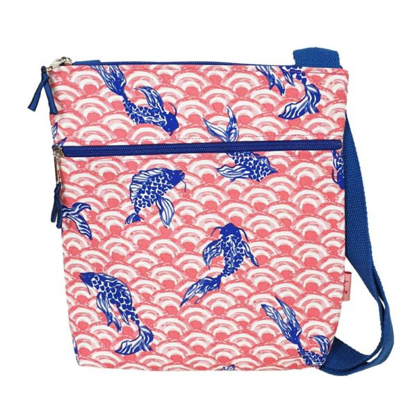 Messenger Bag - Koi Fish