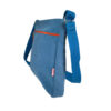 Large Cross Body Bag Canvas - Aqua Blue - Image 3