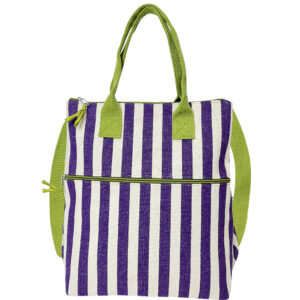 Backpack - Seaside Stripe - Purple