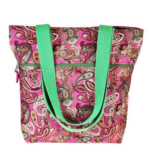 Tote Bag - Pink Paisley