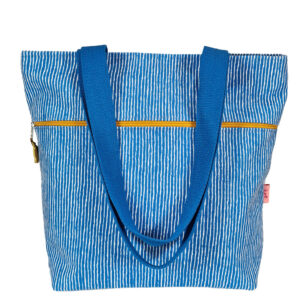 Tote Bag - Petrol Stripe