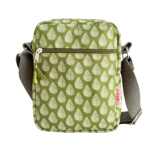 Cross Body Bag - Olive Leaf
