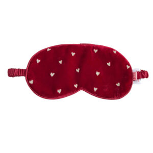 Gold Hearts Eyemask - Velvet