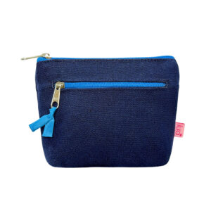 2 Zip Purse - Navy