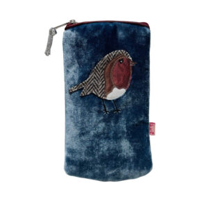 Robin Glasses Purse - Teal blue