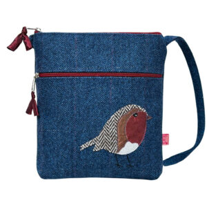 Robin Cross Body Purse - Herringbone