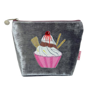 Velvet Ice Cream Small Cosmetic Bag