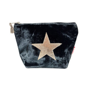 Star Cosmetic Bag - Black