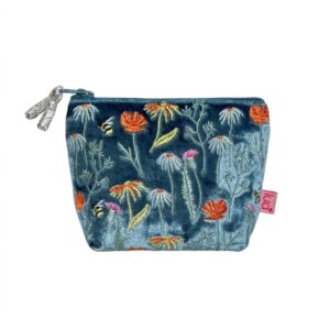 Meadow Mini Purse - Dusky Blue