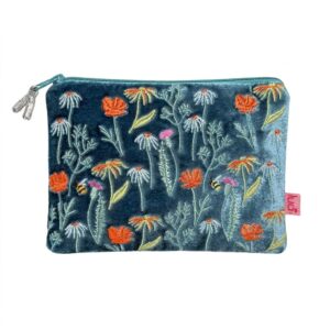 Meadow Purse - Dusky Blue