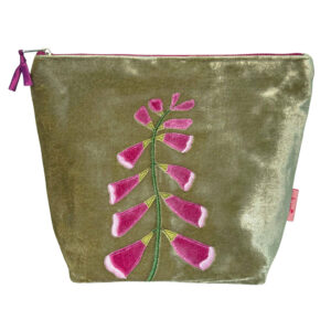 Foxglove Cosmetic Bag - Velvet