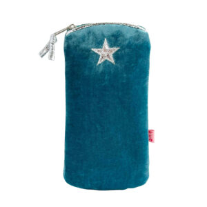 Star Glasses Purse - Teal
