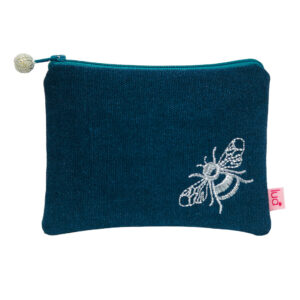 Bee Purse - Blue