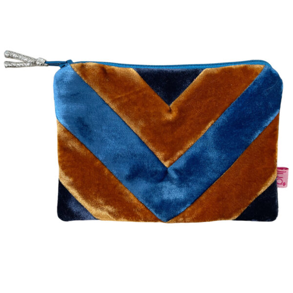 V Patch Purse - Velvet