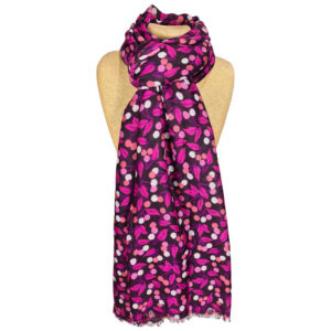 Little Berries Scarf - Plum