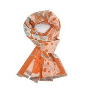 Cats Scarf - Orange
