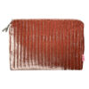 Large Velvet Cosmetic Purse- Tawny - Image 2