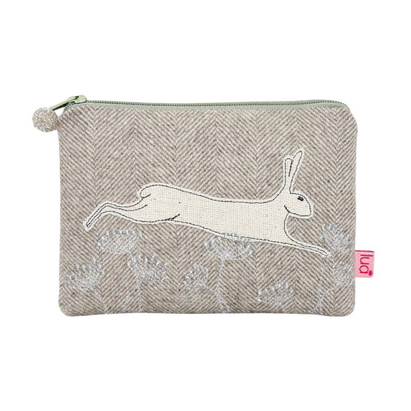 Leaping Hare Purse - Natural