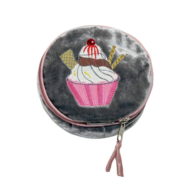Velvet Ice Cream Jewellery Purse