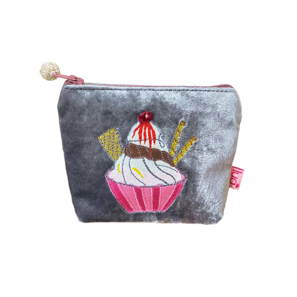 Velvet Ice Cream Mini Purse