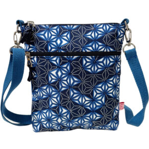 Cross Body Purse - Navy Geo