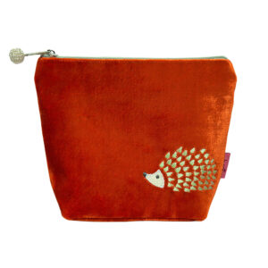 Hedgehog Cosmetic Purse - Velvet