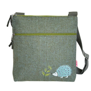 Hedgehog Messenger Bag - Herringbone