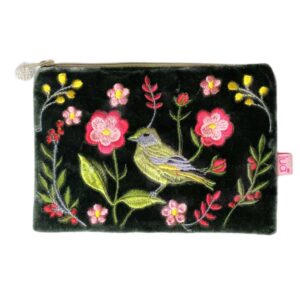 Greenfinch and Flower - Purse