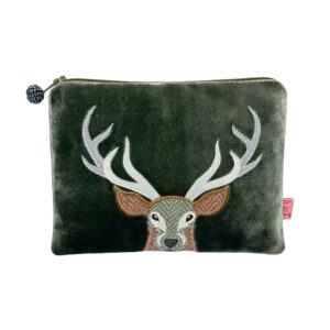 Stag Purse - Sage green