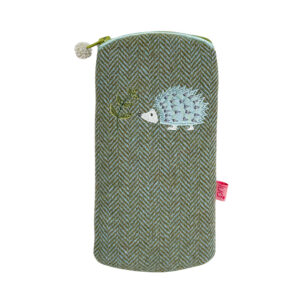 Hedgehog Glasses Purse - Fern