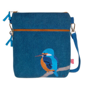 Kingfisher Corduroy Cross Body Purse
