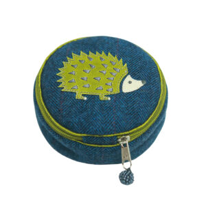 Hedgehog Round Jewellery Purse