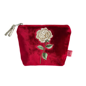 Rose Mini Purse - Red