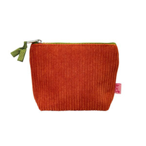 Corduroy Mini Purse - Orange