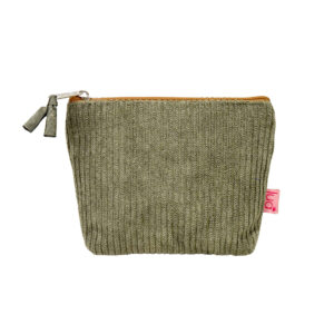Corduroy Mini Purse - Sage