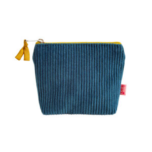 Corduroy Mini Purse - Teal