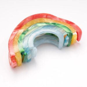 Rainbow Hair Claw