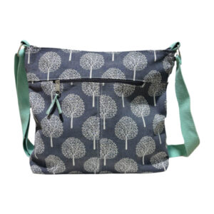 Large Messenger Bag - Grey Tree