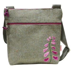 Foxglove Bag - Fern Herringbone