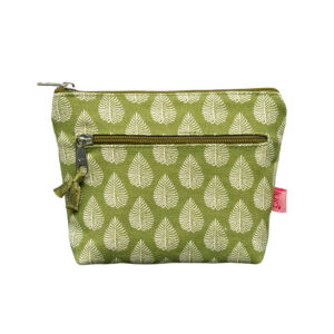 2 Zip Purse - Olive Leaf