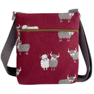 Highland Cow Cross Body Bag