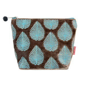 Leaf Cosmetic Bag - Mink