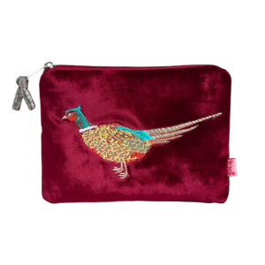 Pheasant Purse - Dark Red