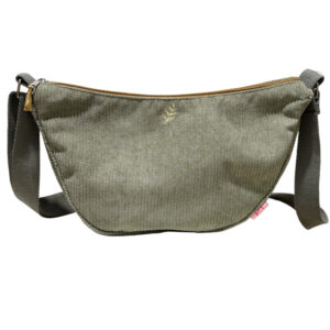 Half Moon Corduroy Bag - Sage